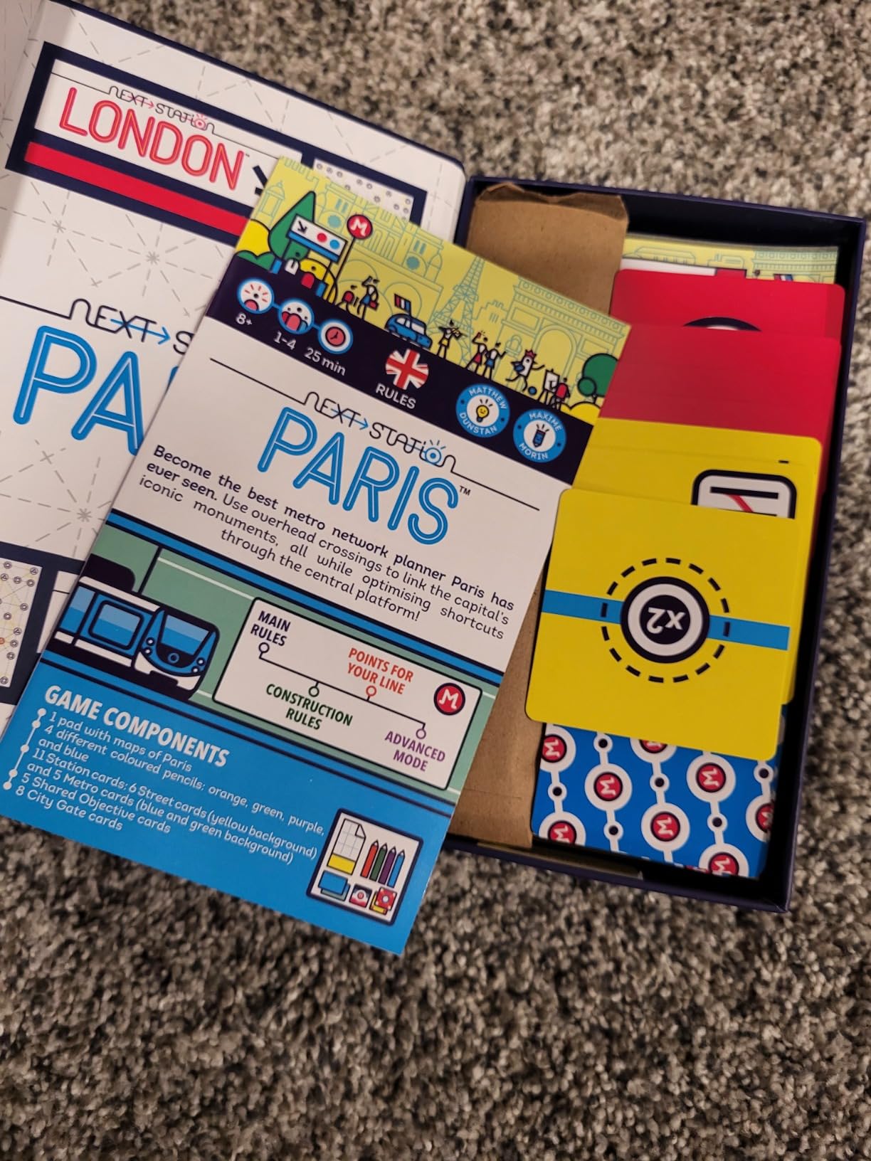 Blue Orange Next Station Tokyo - Fun Flip and Write Set in Tokyo, Kids Teens Adults Family Couples Solo Play Game Nights, 1-4 Players, Ages 8+ customer photo 2
