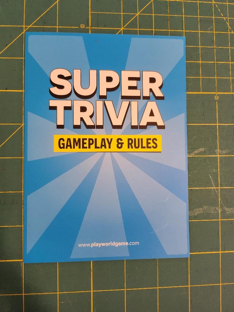 Super Trivia Game for Adults with 1200 Questions - Fun Board Game for Adults - Family Road Trip Travel Game for the Pursuit of Trivial Knowledge customer photo 1