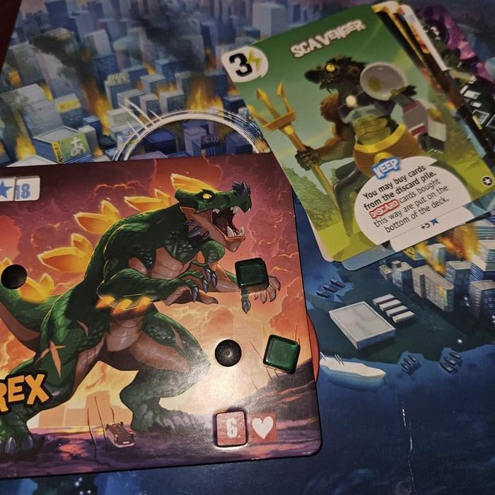 IELLO: King of Tokyo: Duel - Two-Player Board Game, Fun & Tactical Giant Monster Clash Dice Game, Classic Strategy, Family Ages 8+, 2 Players, 20 Min customer photo 1