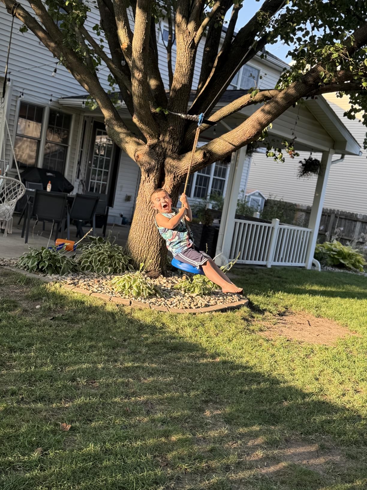 X XBEN Zip line Kits for Backyard 65FT, Ziplines for Kids and Adults customer photo 2