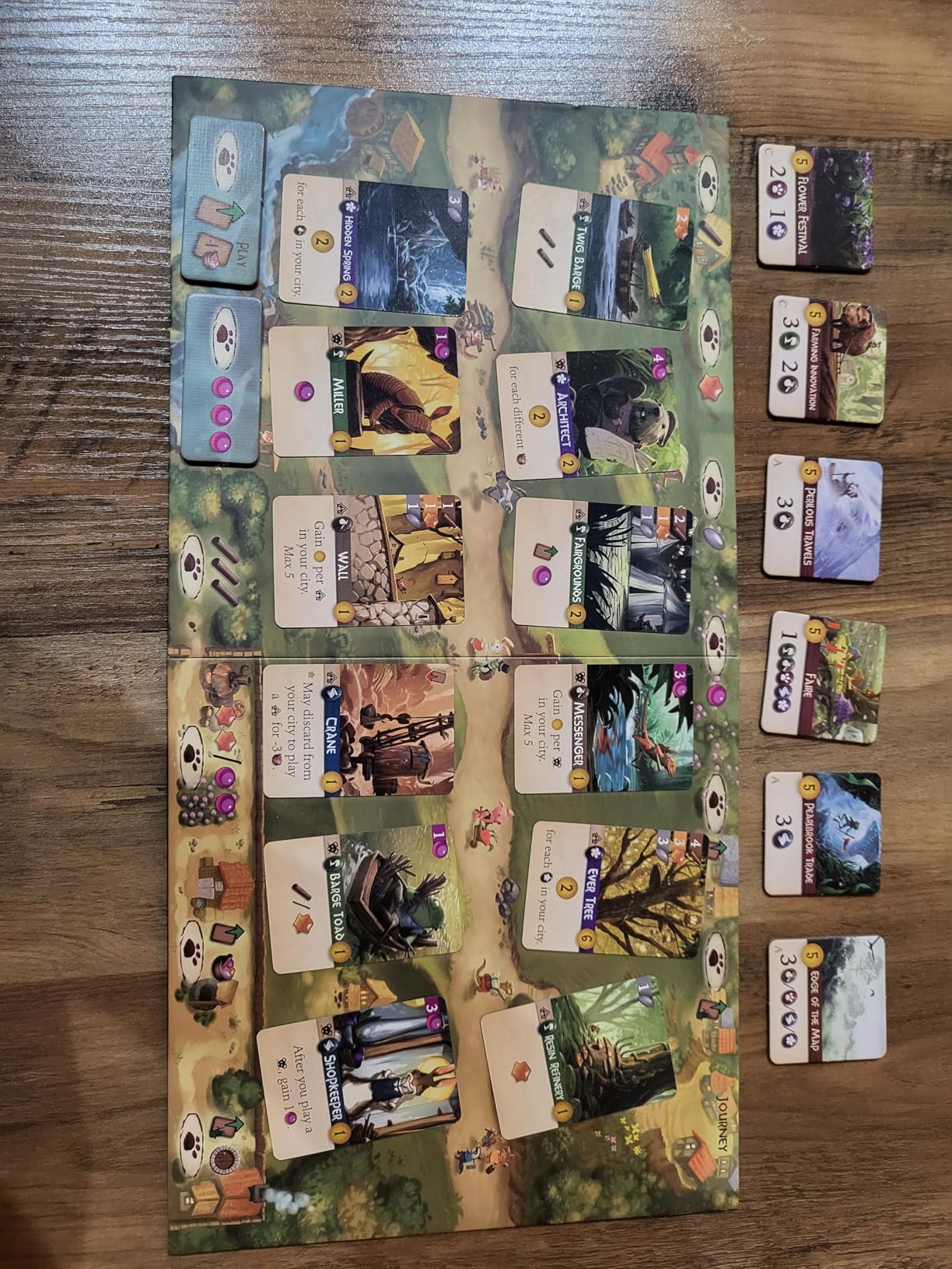 Everdell Duo - 2-Player Standalone Board Game with Competitive, Co-Op & Campaign Modes - Strategy Game with Woodland Theme, Ages 10+, Fast 30-Minute Gameplay customer photo 2