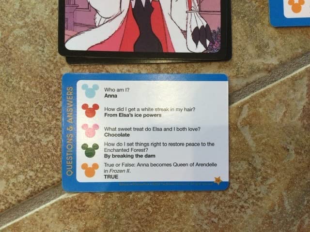 The Magical World of Disney Trivia Games - Board Games for Family Night, Multi-Player Board Game, Family Board Game, Travel Games, Disney Toys, Ages 6+ customer photo 2