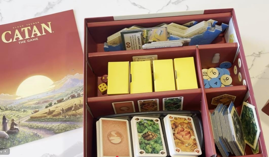 CATAN Board Game (6th Edition) Trade, Build & Settle in the Classic Strategy Game for Family, Kids & Adults, Ages 10+, 3-4 Players, 60-90 Min Playtime customer photo 2