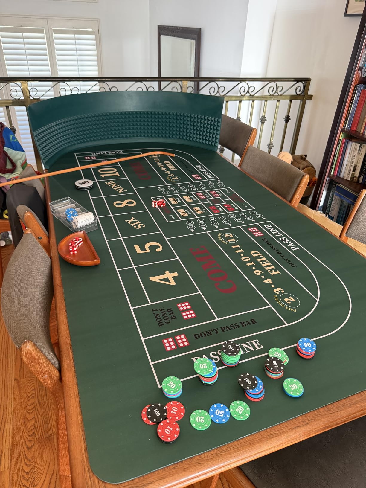 Craps Tabletop Game Set with 35*70