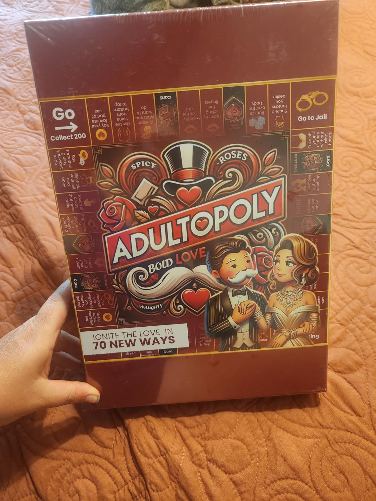 Adultopoly Couples Board Game customer photo 1