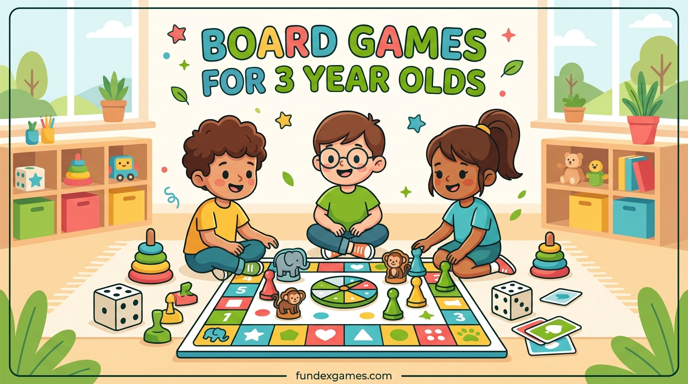 Board Games for 3 Year Olds