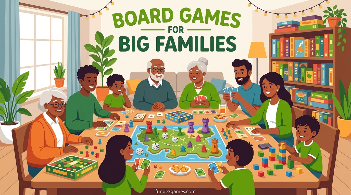 Board Games for Big Families