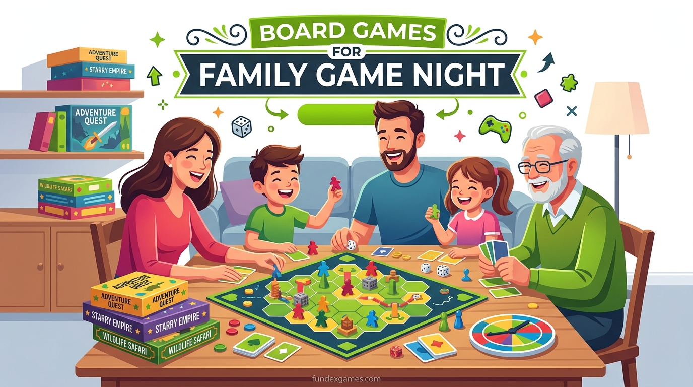 Board Games for Family Game Night