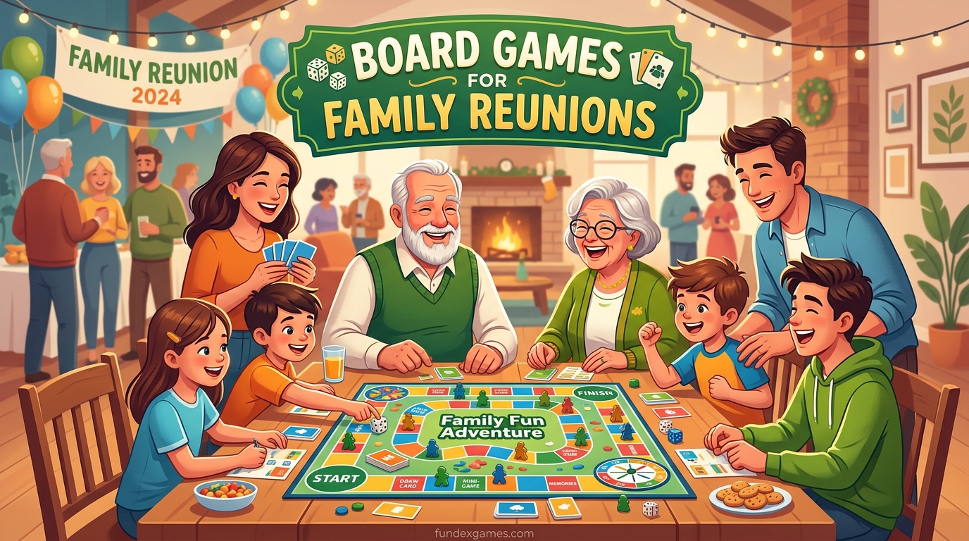 Board Games for Family Reunions