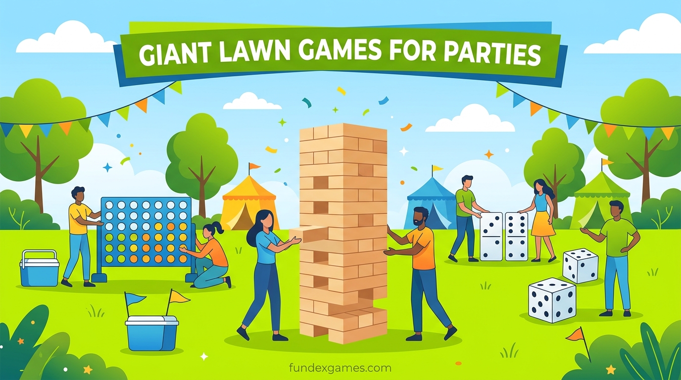 Giant Lawn Games for Parties
