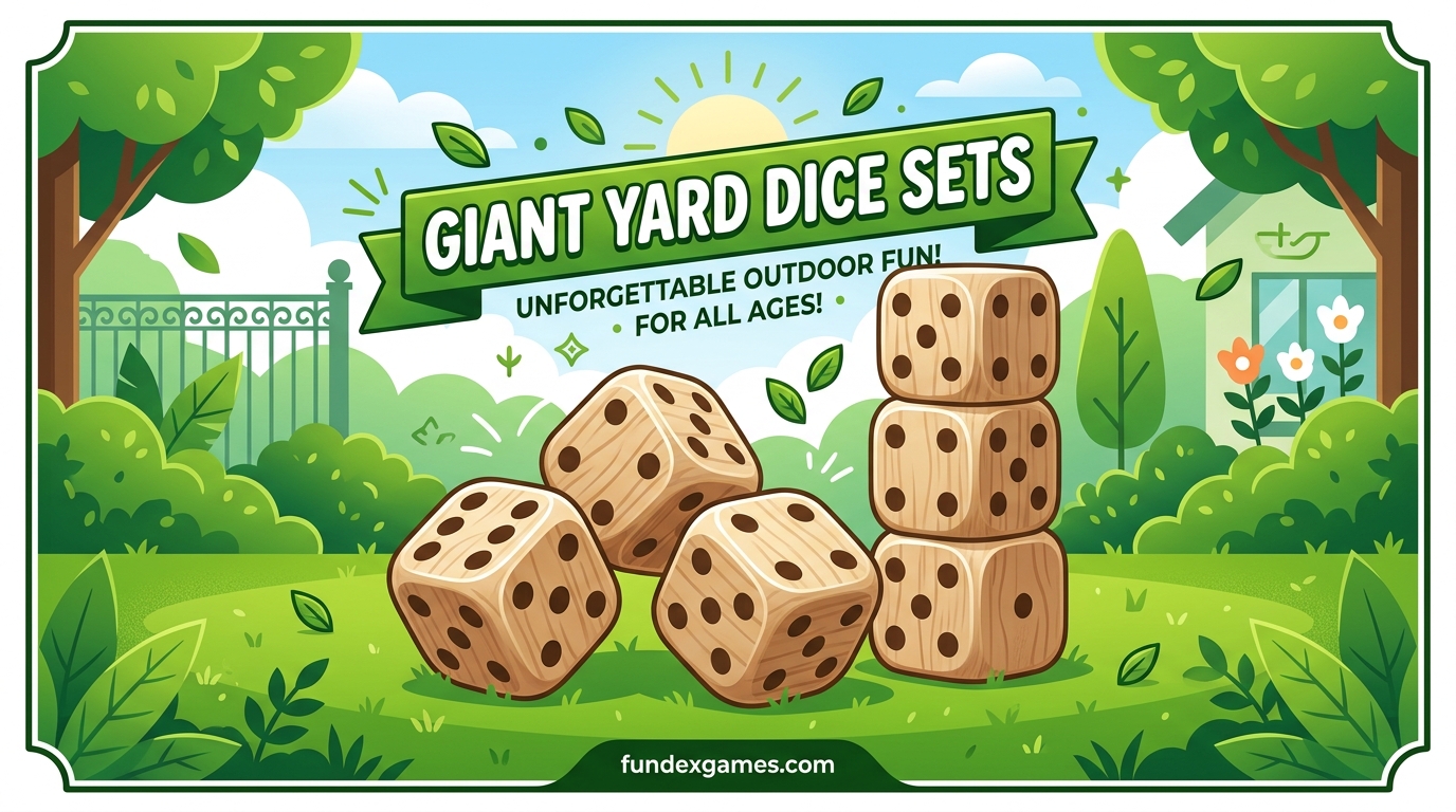 Giant Yard Dice Sets