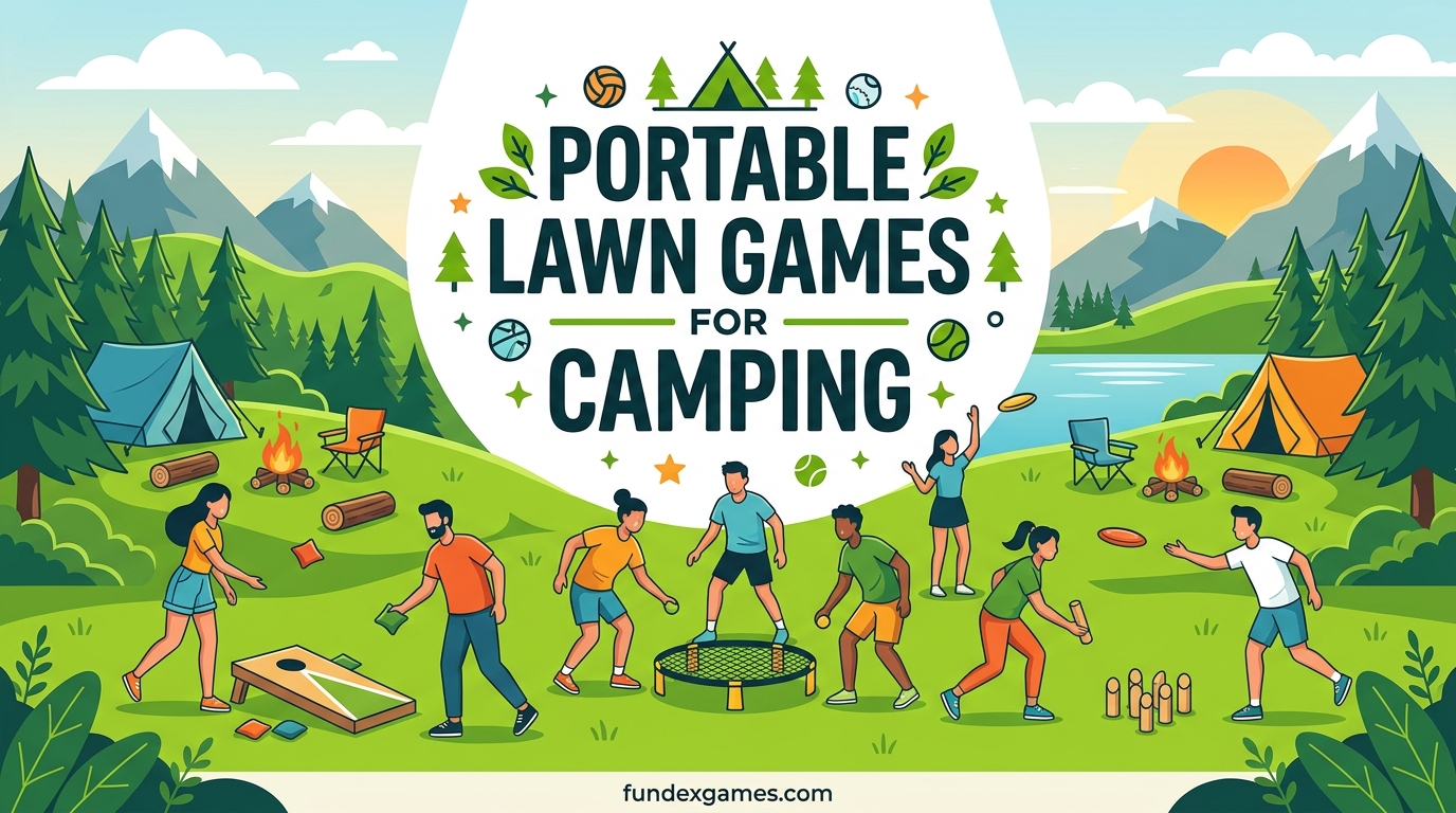 Portable Lawn Games for Camping