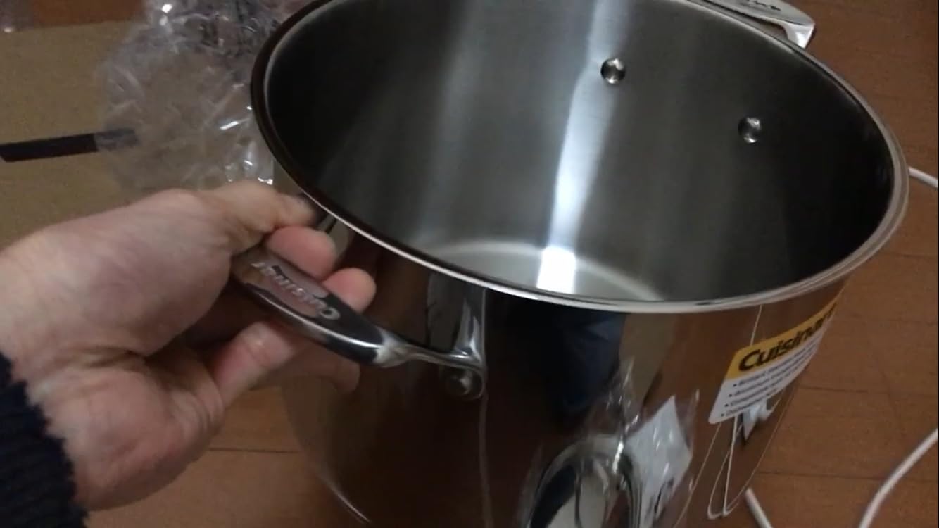 Cuisinart 766-24 Chef's Classic 8-Quart Stockpot with Cover, Stainless Steel customer photo 1