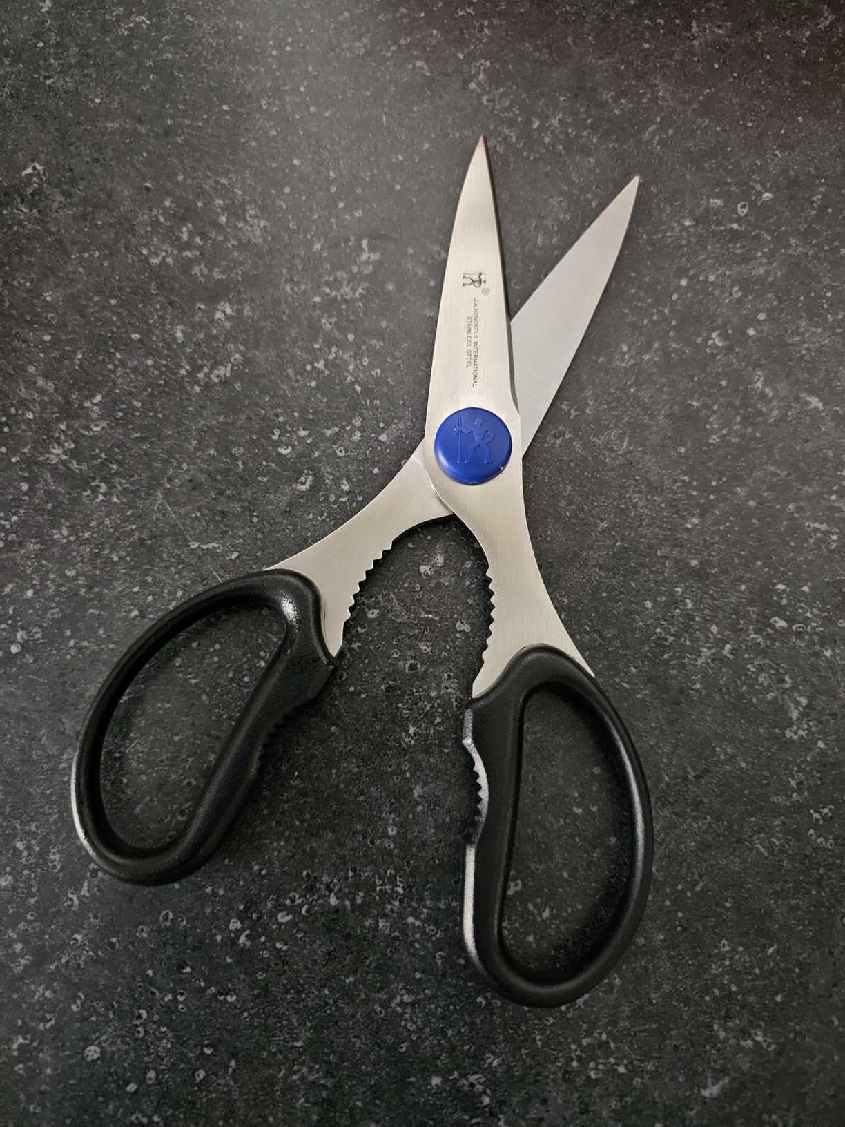 Henckels Kitchen Scissors, Micro Serrated Blade Edge, Stainless Steel customer photo 1