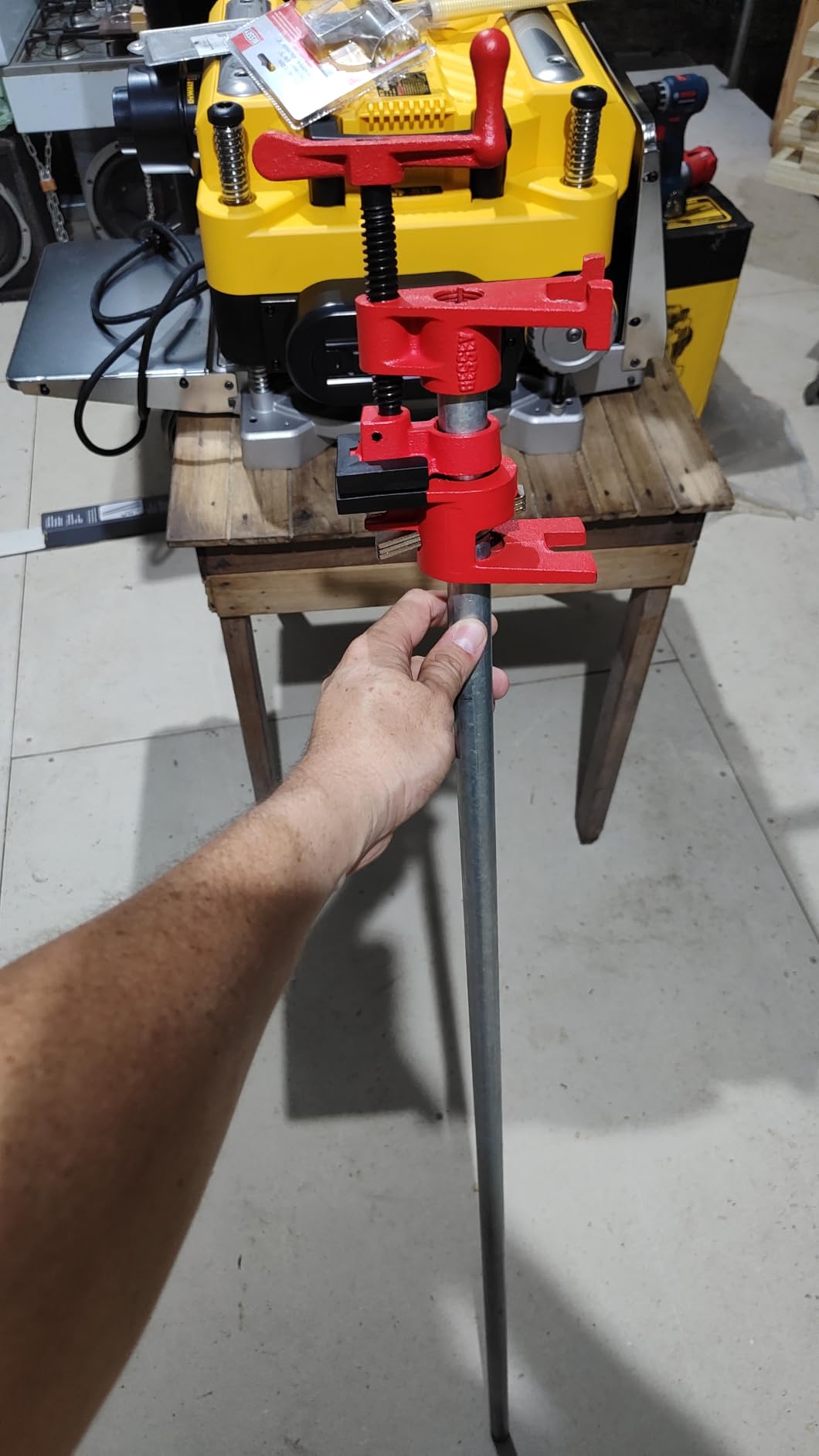Bessey BPC-H34, 3/4-In. H Style Pipe Clamp - Incredibly Versatile, Easy To Assemble, Indispensable Workshop Clamp For Woodworking, Carpentry, Home Improvement, and DIY Projects customer photo 2