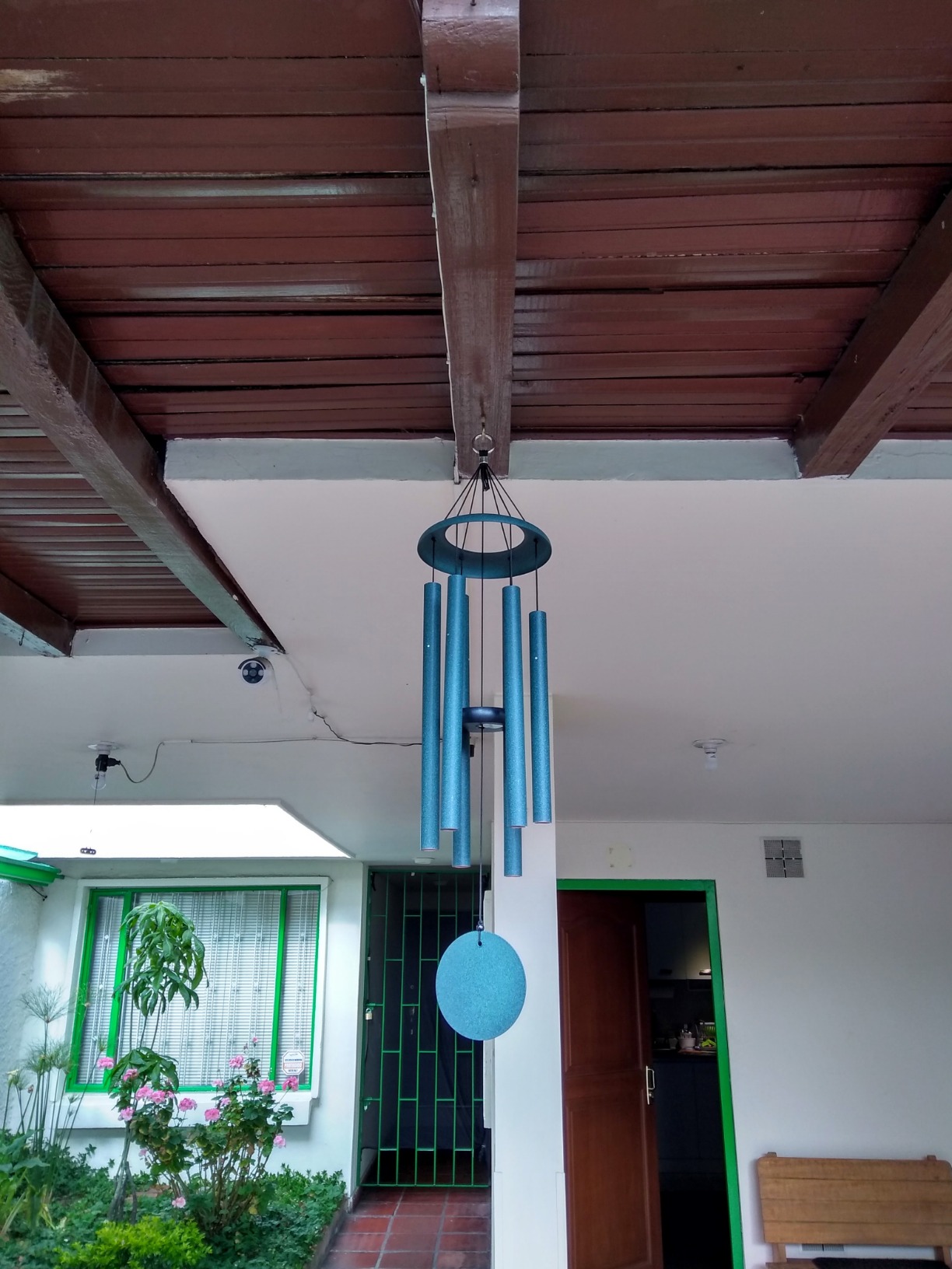 Corinthian Bells 30 Inch Black Wind Chimes for Outside, Modern Metal Outdoor Wind Chime for Patio Decor, Made in USA customer photo 1