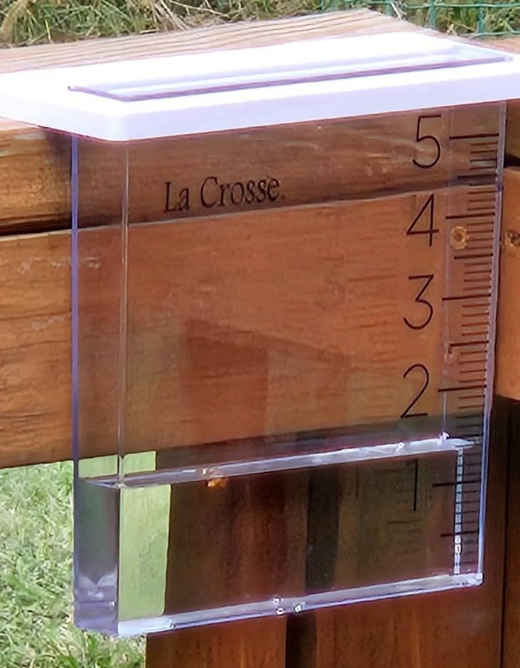 La Crosse 705-109 Waterfall Rain Gauge customer photo 2