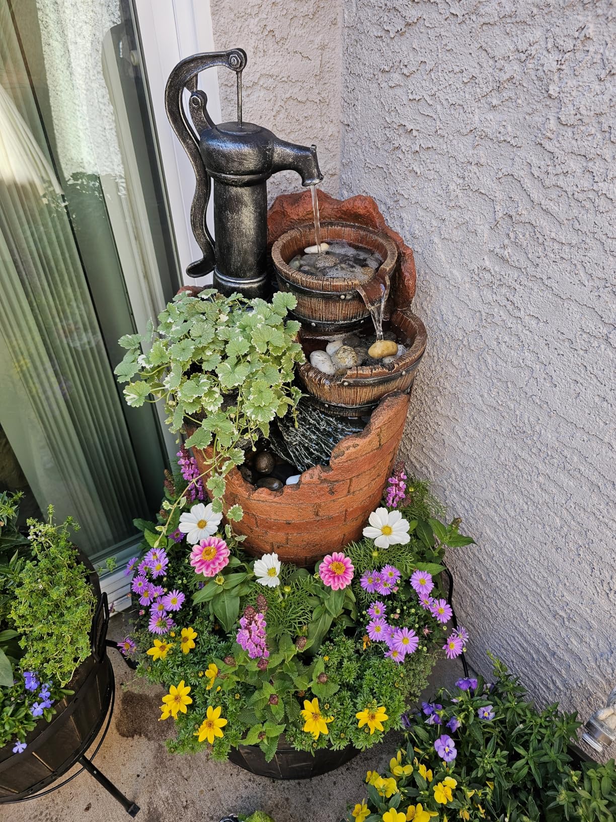 Glenville Water Pump Cascading Water Fountain customer photo 2