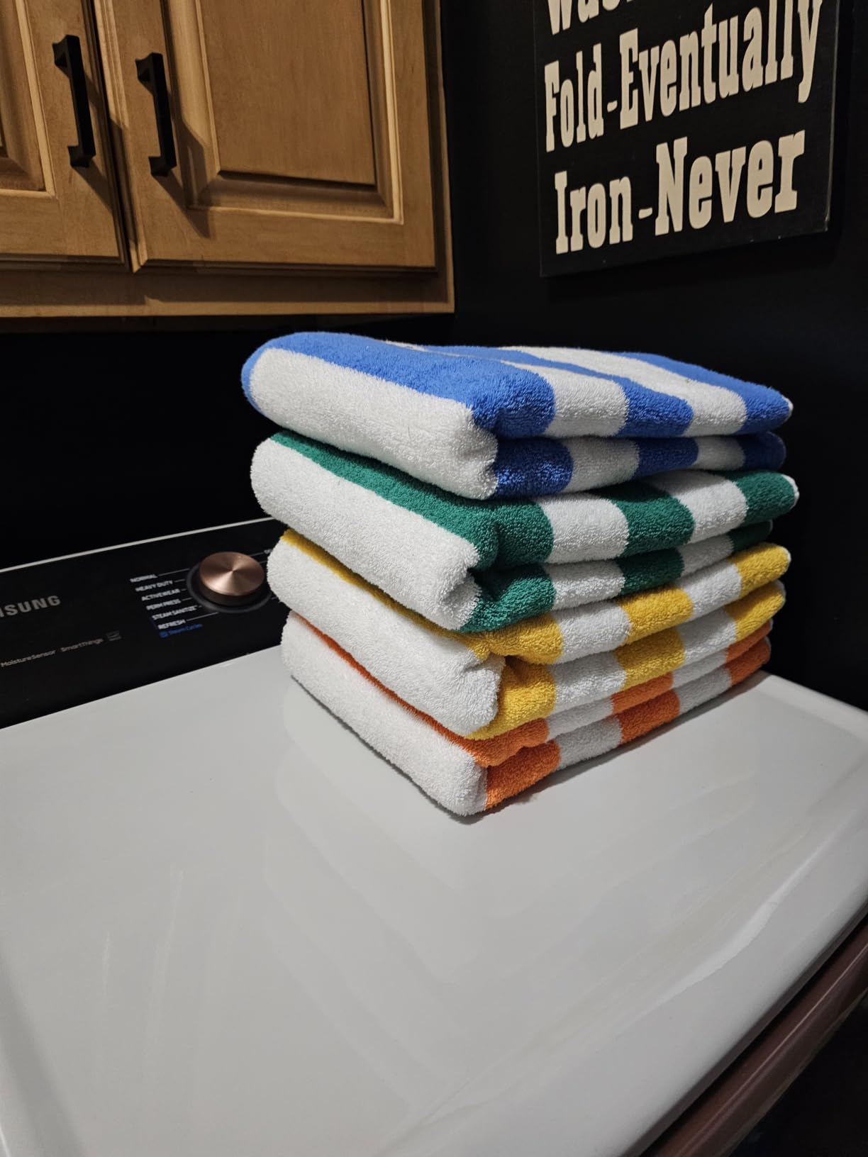 Utopia Towels Pack of 4 Cabana Beach Towels, Oversized 30 x 60 Inches Cotton Beach Towel Set customer photo 1