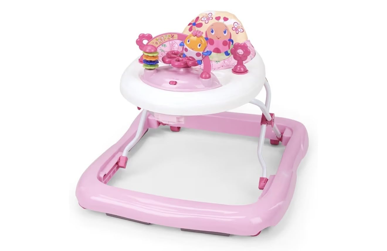 Bright Starts JuneBerry Walk-A-Bout Baby Walker and Entertainer, with Easy Fold Frame for Storage, Ages 6 Months + customer photo 1