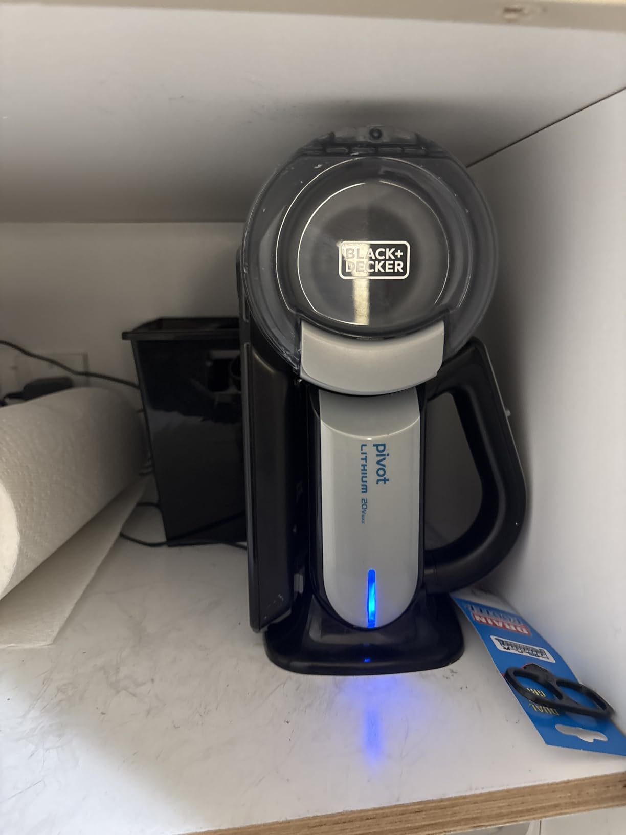 BLACK+DECKER dustbuster PIVOT VAC Handheld Vacuum Cordless, BDH2000PL customer photo 1