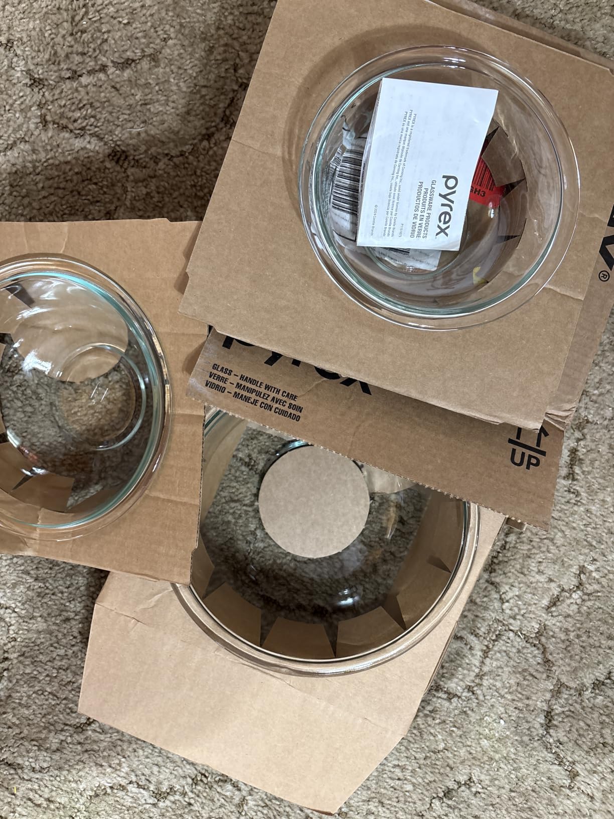 Pyrex Essentials (3-Piece) Glass Mixing Bowls Set For Prepping, Baking and Cooking customer photo 1