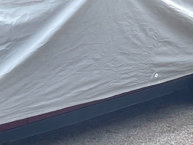 BDK Universal Fit Water Resistant All Weather Indoor Outdoor Car Cover for Sedan SUV Auto Vehicle - Protect from UV Light, Rain, Snow, Dust, Debris, Pollen, Tree Sap & More - Medium 170L x 65W x 47H customer photo 2