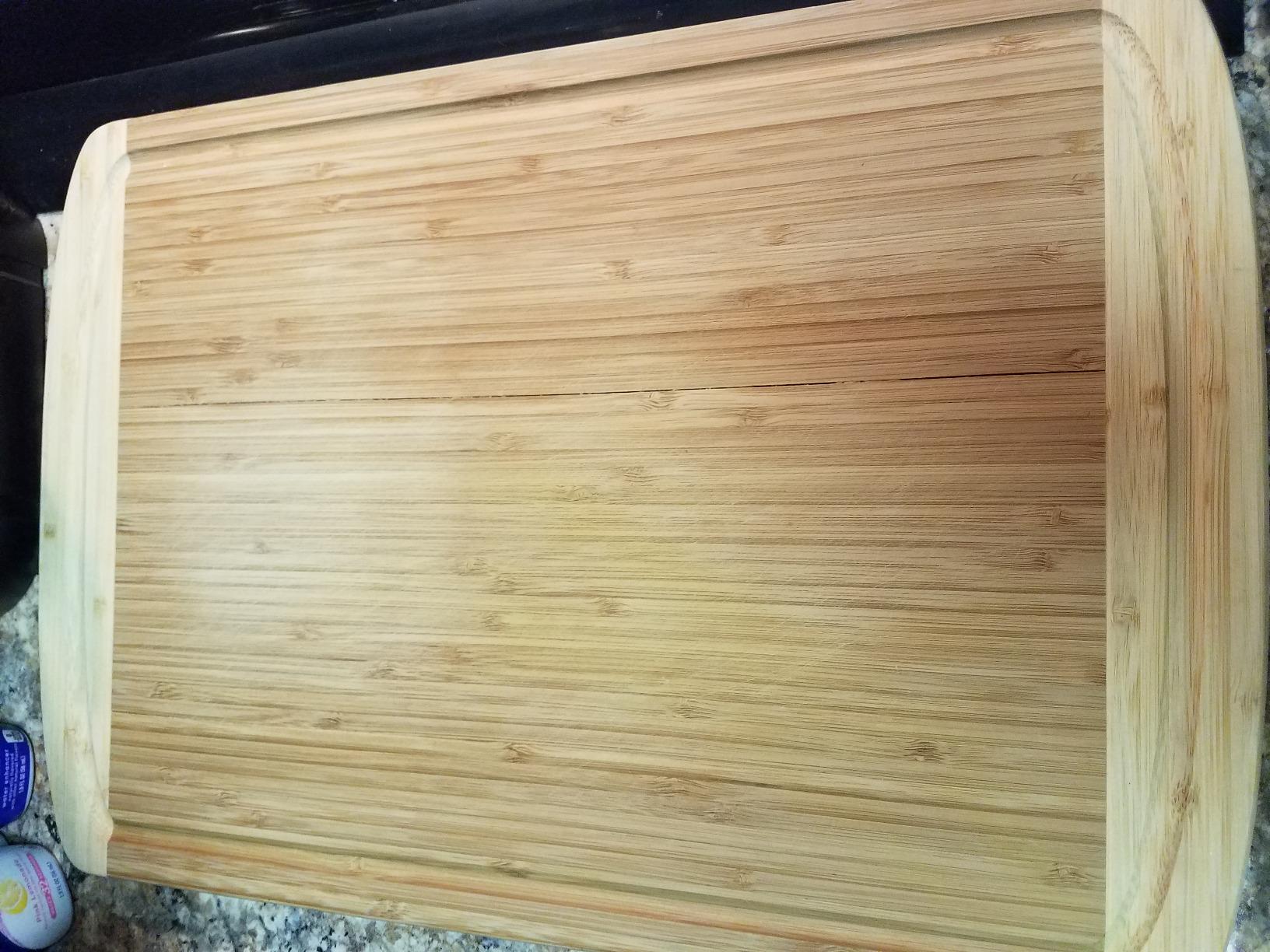 Greener Chef Luxury Bamboo Cutting Board (Extra Large) with Vertical Grain Strength Technology - Non Toxic, Spacious and Lightweight 18