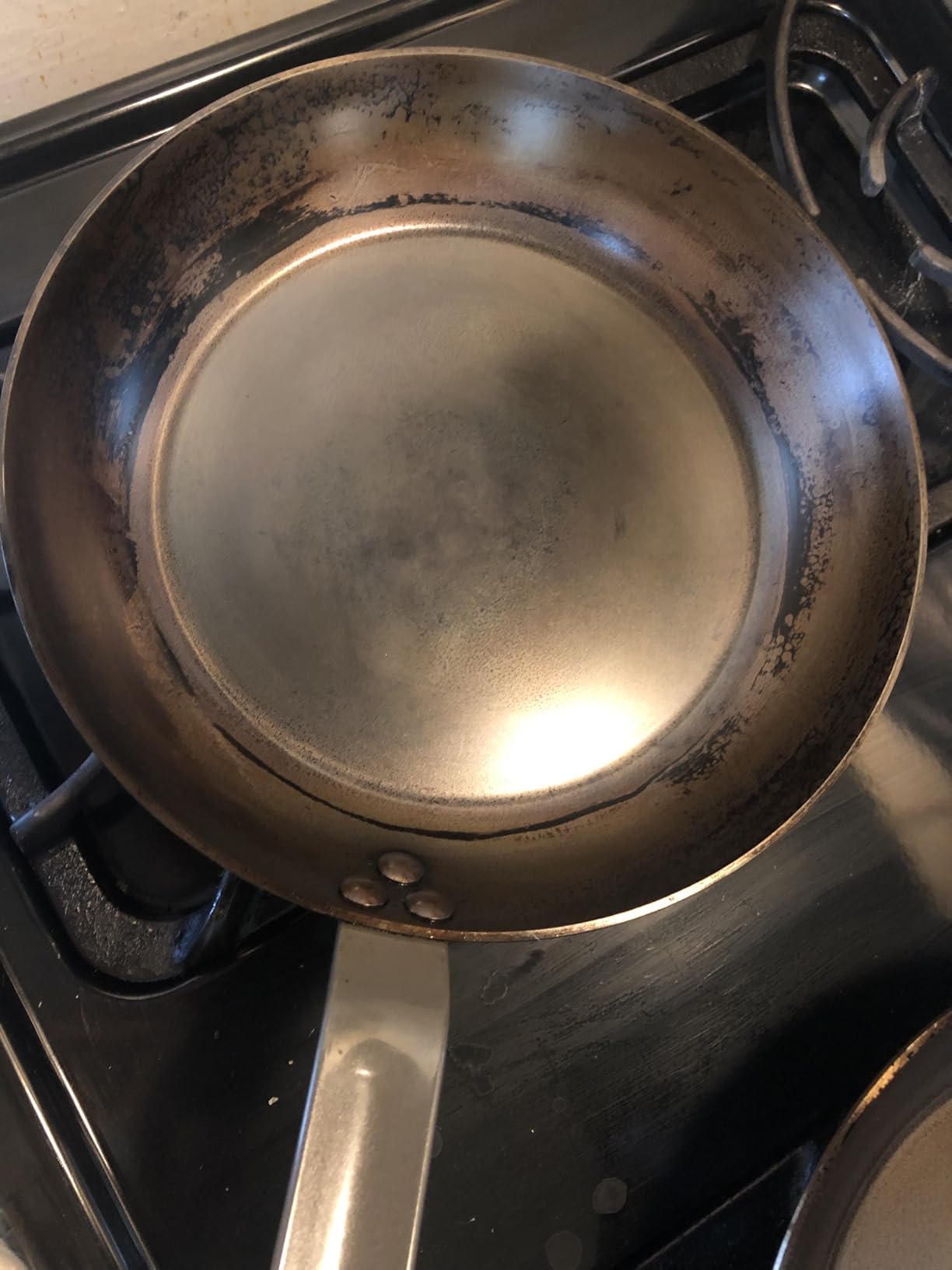 de Buyer MINERAL B Pro Carbon Steel Fry Pan - 8