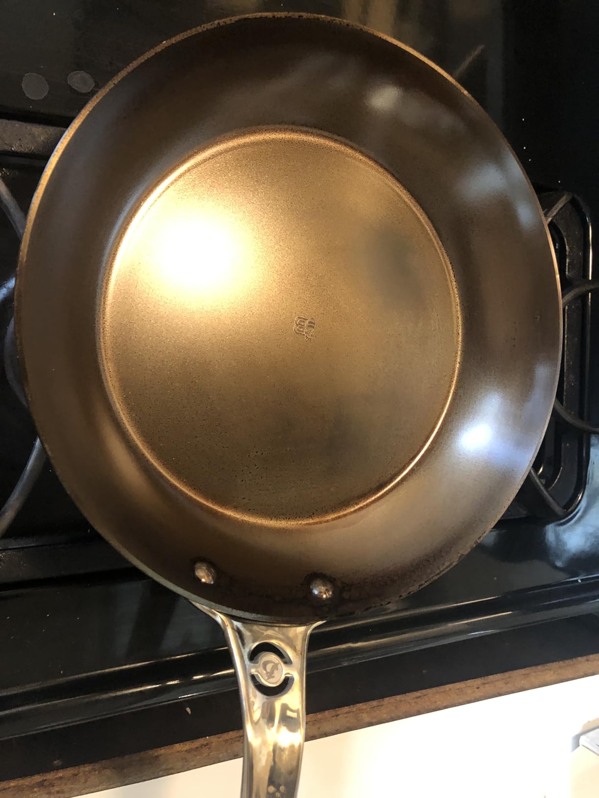de Buyer MINERAL B Pro Carbon Steel Fry Pan - 8