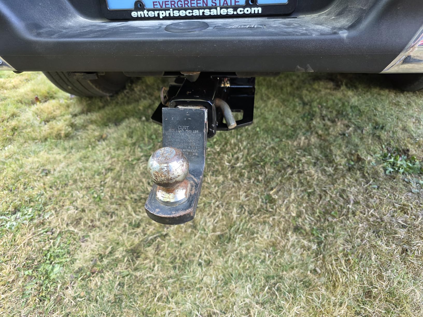 CURT 14017 Class 4 Trailer Hitch, 2-Inch Receiver, Compatible with Select F-150 customer photo 2