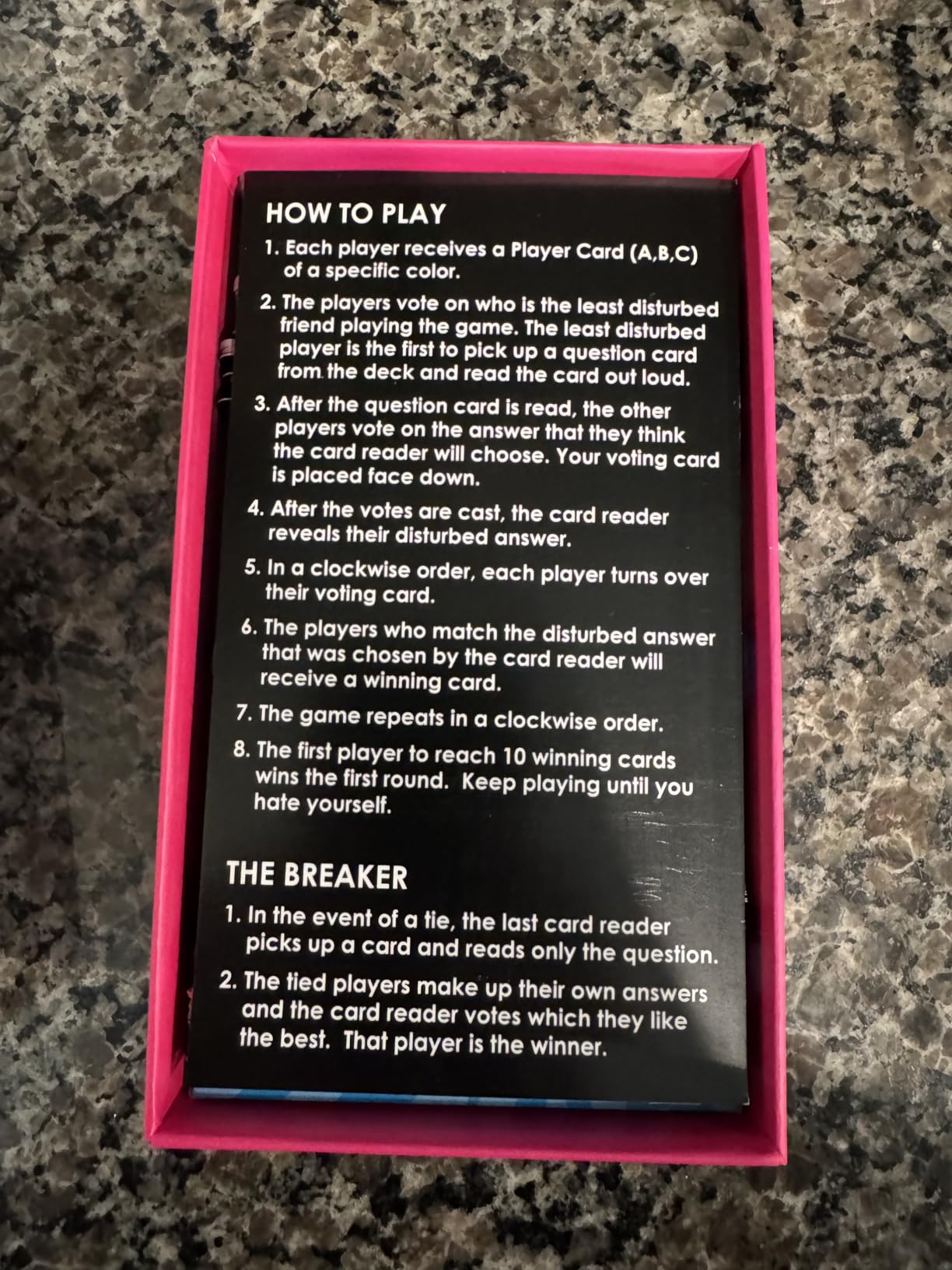 Disturbed Friends Party Game - Hilarious Adult Card Game to Find Out How Well You Know Your Friends | Funny Icebreaker Game for Parties, Pregames & Game Night customer photo 1