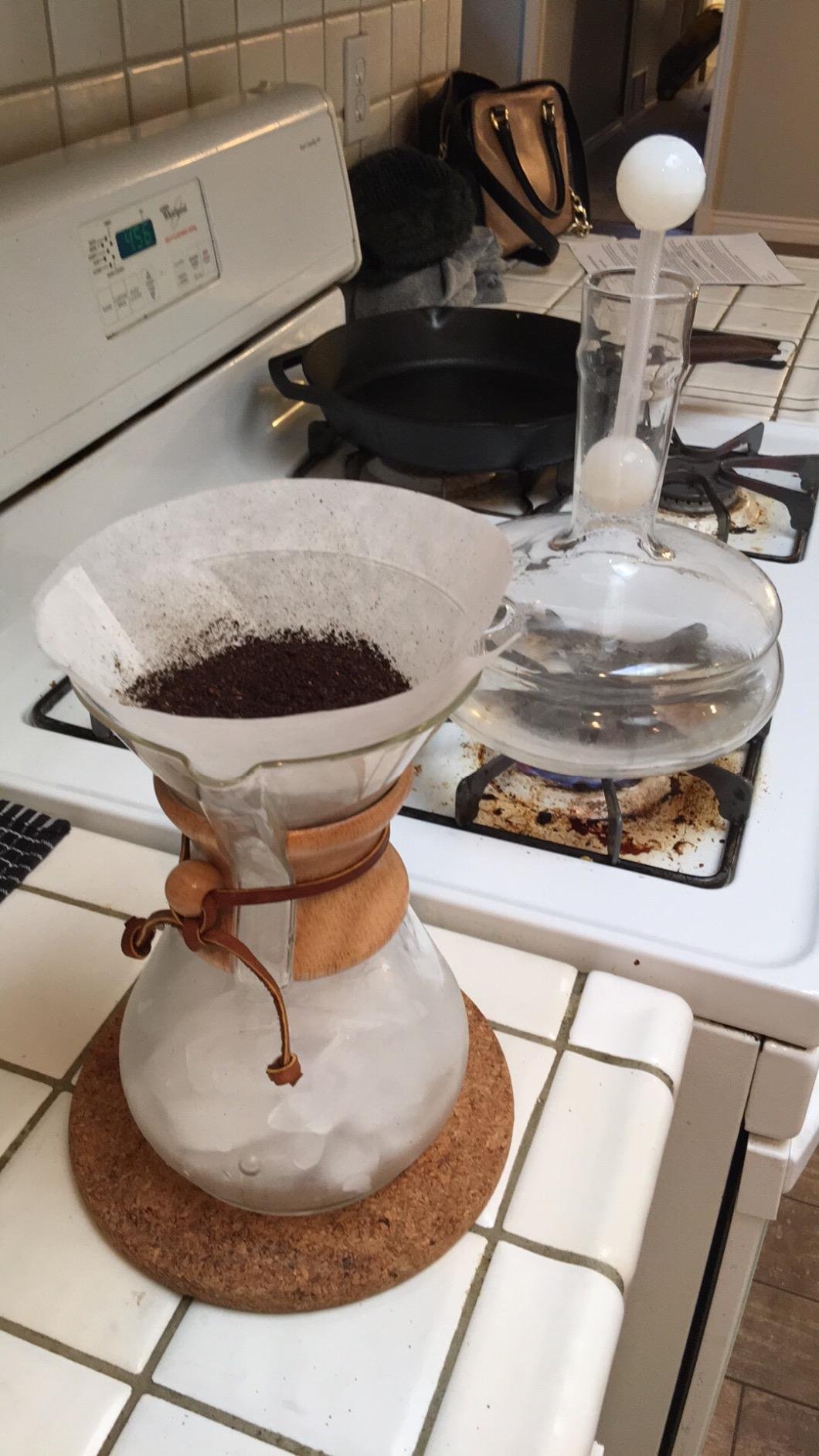 Chemex Bundle - 8-Cup Classic Series - 100 ct Square Filters - Exclusive Packaging | Manual Drip Brewer with Square Bonded Filters, Borosilicate Glass, Coffee Gift Set customer photo 2