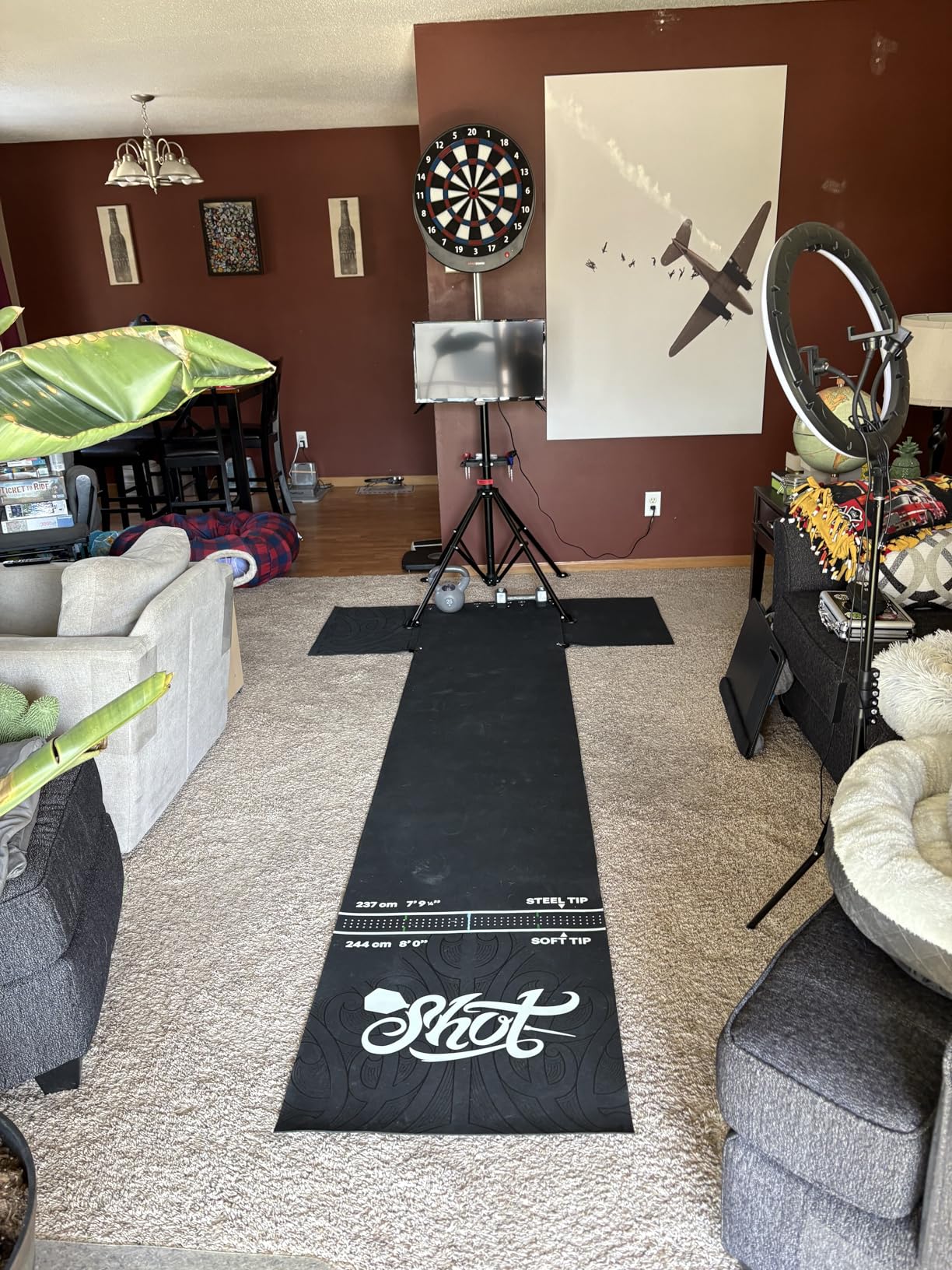 GranBoard Dash Blue - Electronic Dartboard customer photo 2