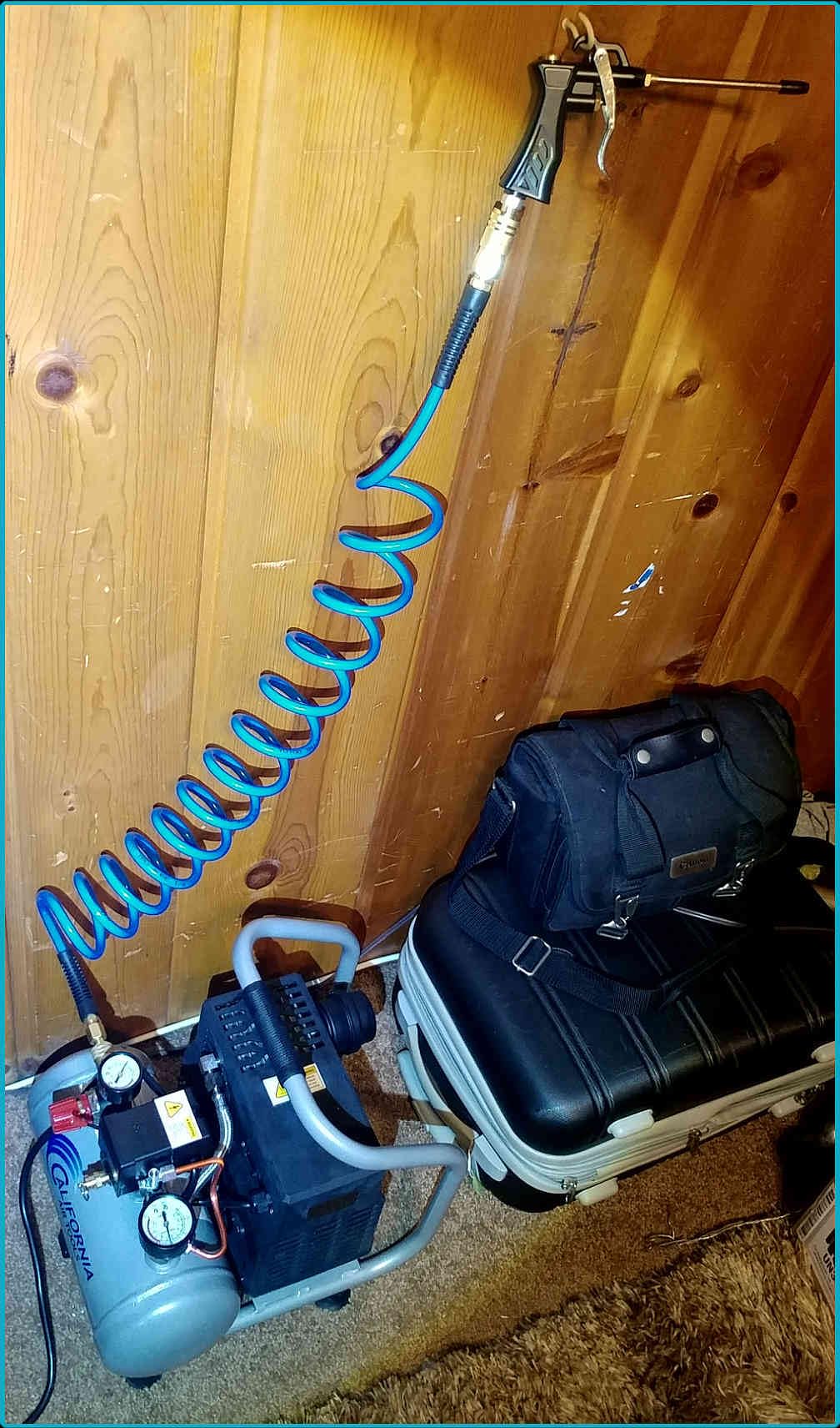 California Air Tools CAT-1P1060S Light & Quiet Portable Air Compressor, Ultra Quiet, Oil-Free, 1 Gallon Steel Tank, 56 dBA Noise Level customer photo 1