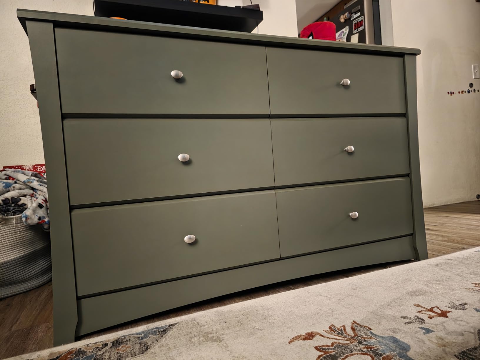 Storkcraft Crescent 6-Drawer Dresser, White | GREENGUARD Gold Certified, White Dresser for Bedroom, Nursery Storage Chest, Safety Interlocking Drawers, Kids Bedroom customer photo 1