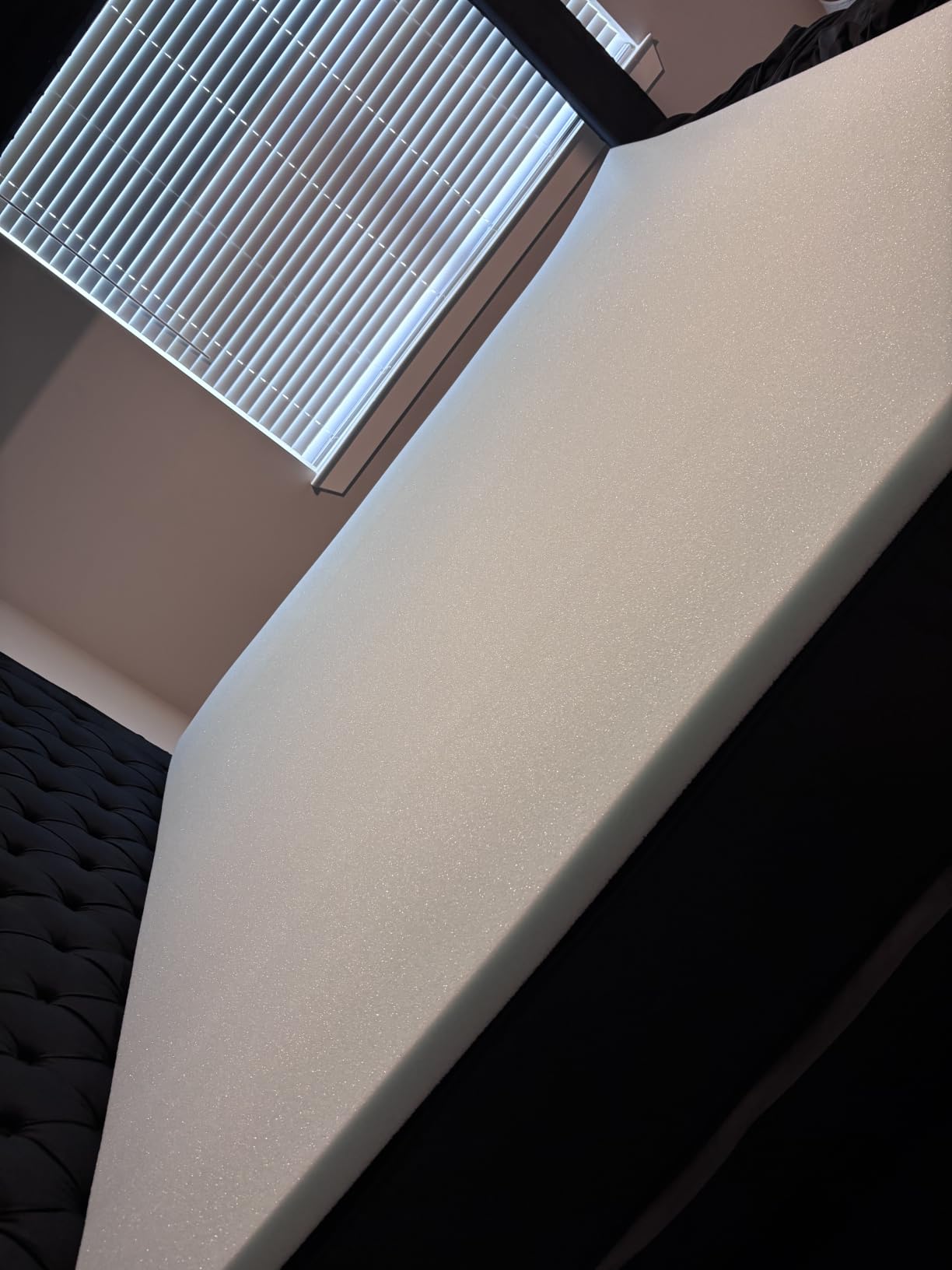 Linenspa Memory Foam Mattress Topper, Queen Size - 2 Inch Gel Infused Memory Foam customer photo 2
