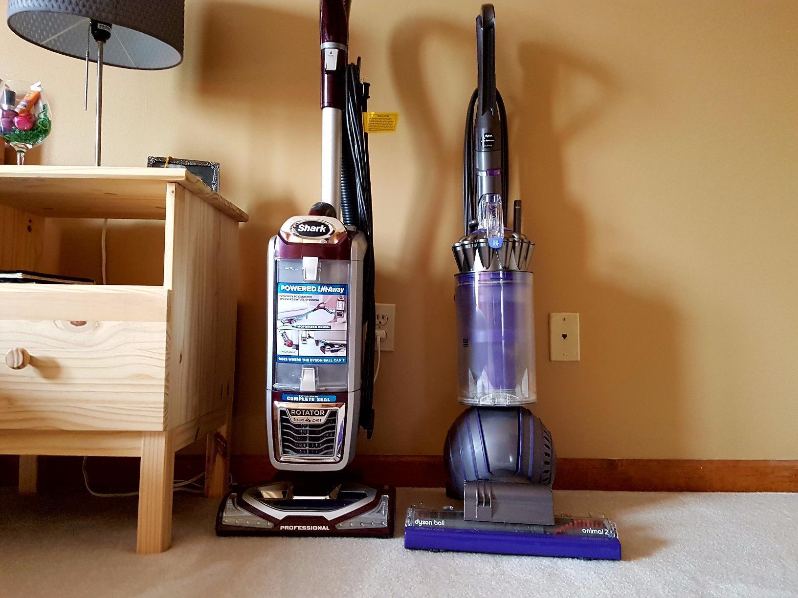 Dyson Ball Animal 2 Upright Vacuum Cleaner, Iron/Purple customer photo 1
