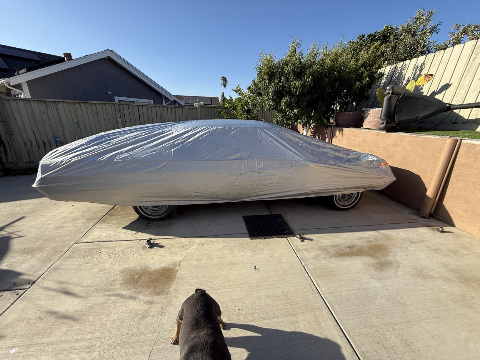 Kayme SUV Car Cover See Vehicle Size Chart for Accurate Fit, Size S4 | Waterproof All Weather Heavy Duty. MDX ZDX, X5 X6, Explorer, Polit etc. Protects Against Sun, Rain, Snow, Dust. Soft Cotton customer photo 1