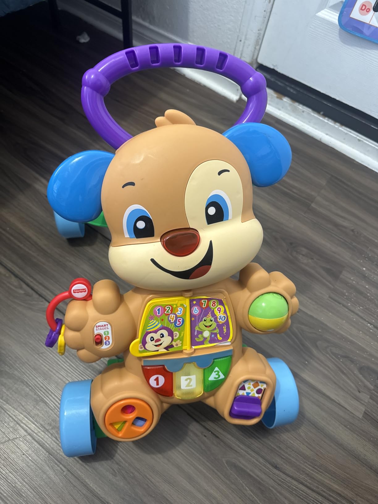Fisher-Price Laugh & Learn Smart Stages Puppy Walker | Baby Toy, Educational Music, Lights & Hands-On Activities, Infants Ages 6+ Months customer photo 1