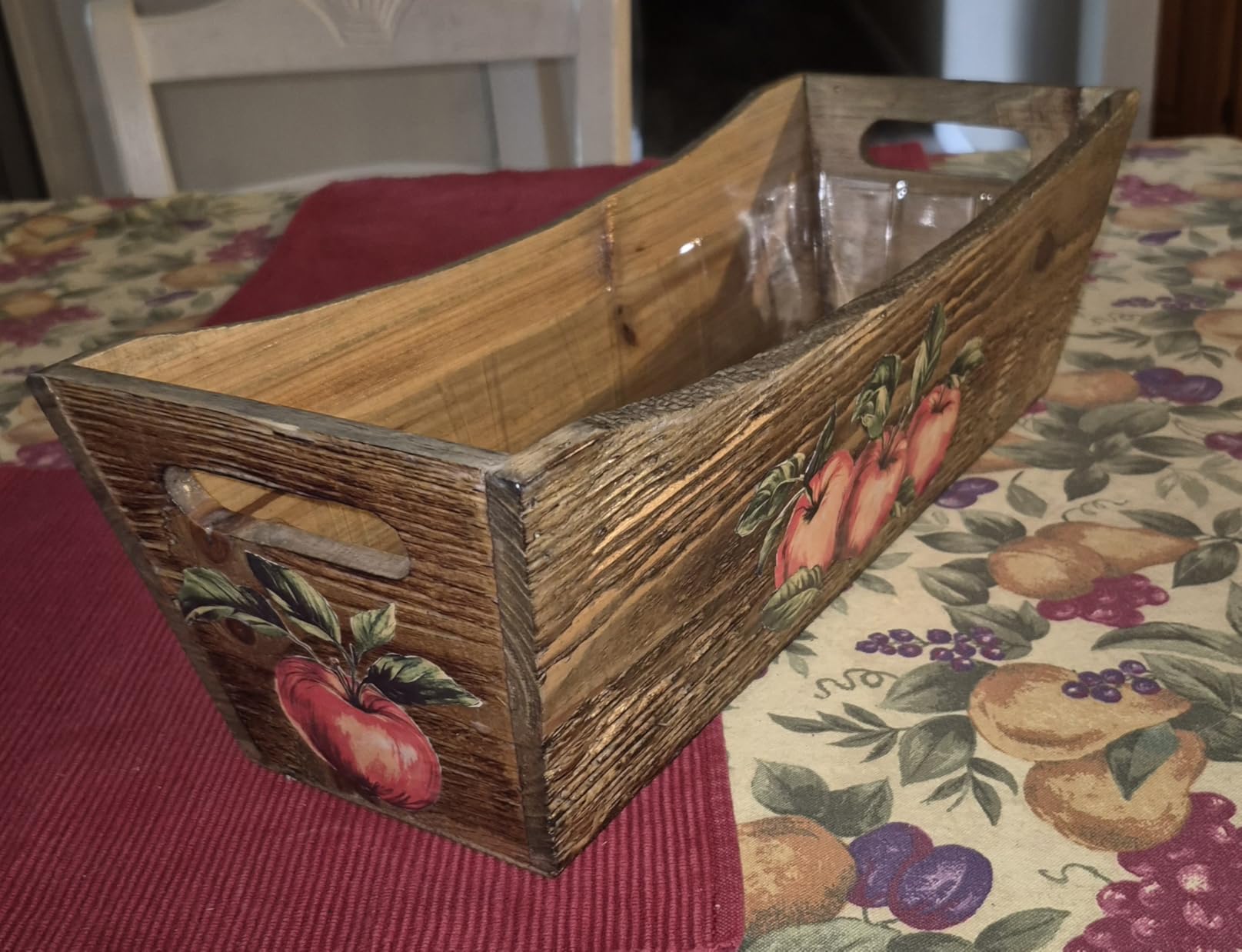 Classic Home & Garden GROWSCAPE Wood Window Box - Handled Buffalo Brown customer photo 1