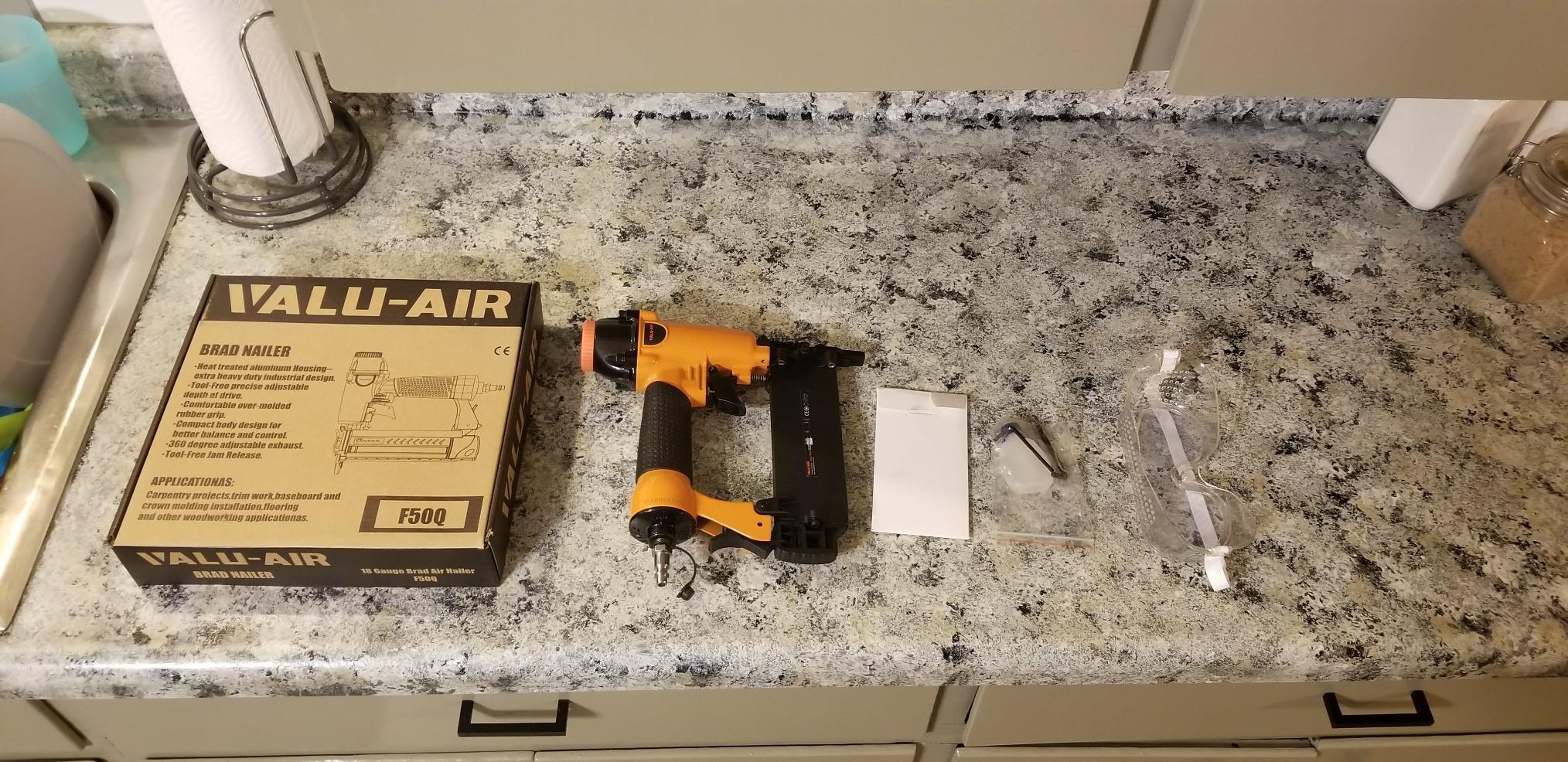 F50Q 18 Gauge Pneumatic Brad Nailer 3/8