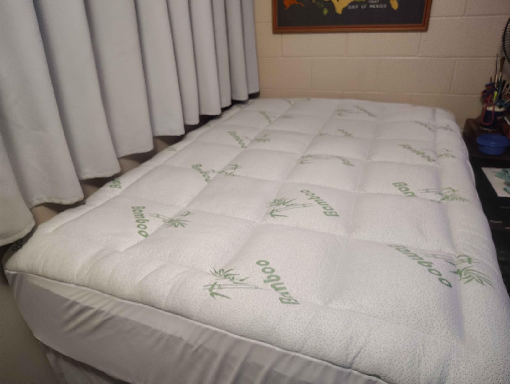 Niagara Sleep Solution Ultra Soft Queen Size Mattress Topper - Rayon Derived from Bamboo customer photo 1