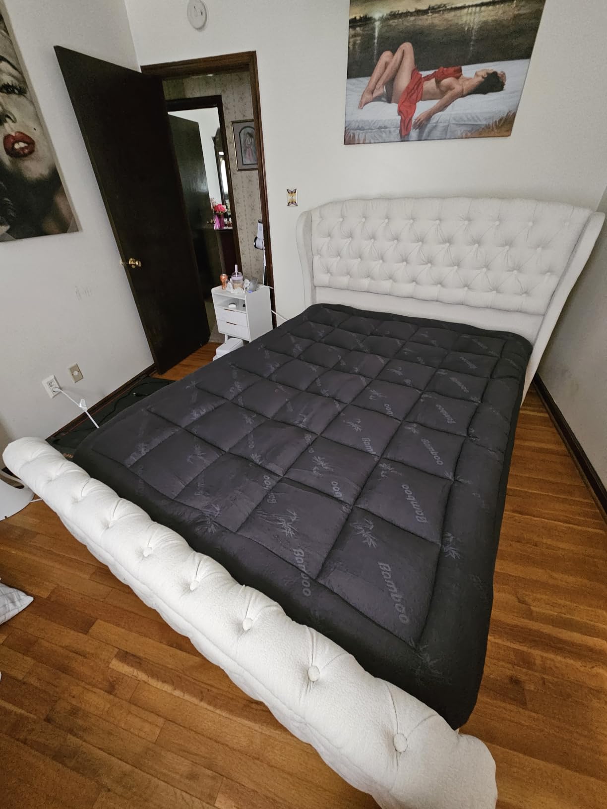 Niagara Sleep Solution Ultra Soft Queen Size Mattress Topper - Rayon Derived from Bamboo customer photo 2