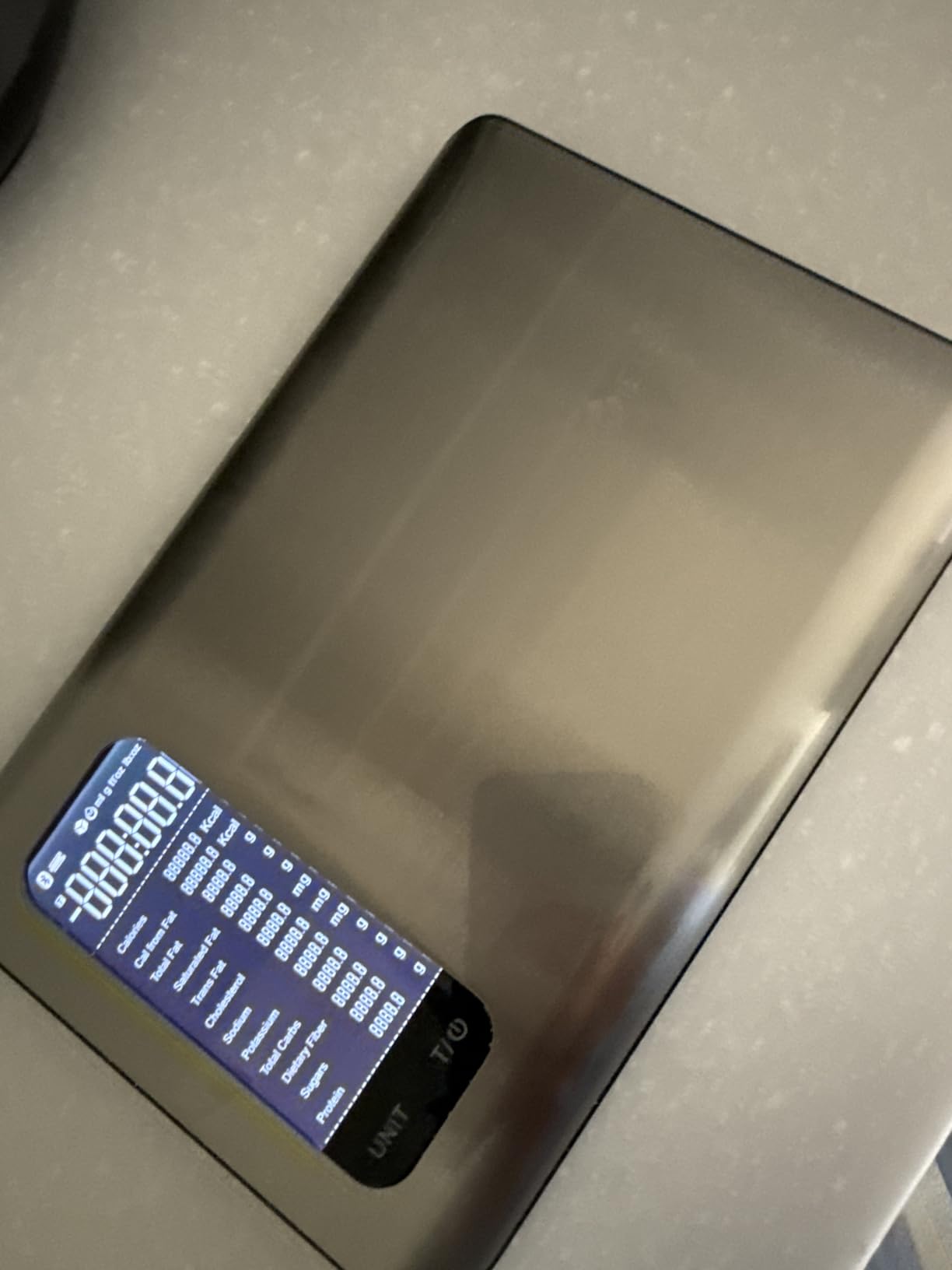 Etekcity Smart Food Kitchen Scale with Nutritional Calculator, Free App with 19 Nutrients Tracking, Calorie, Macro, Digital grams and ounces for weight loss, Premium Stainless Steel, 11lb customer photo 2