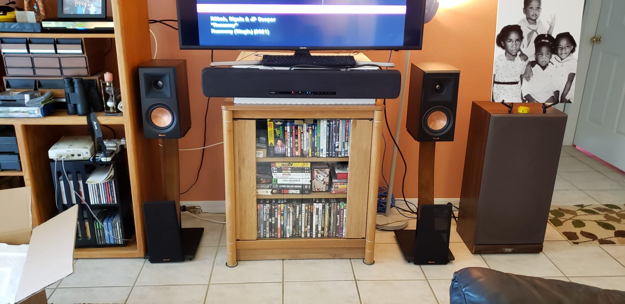 Klipsch RP-500M Reference Premiere Bookshelf Speakers - Pair (Ebony) customer photo 2