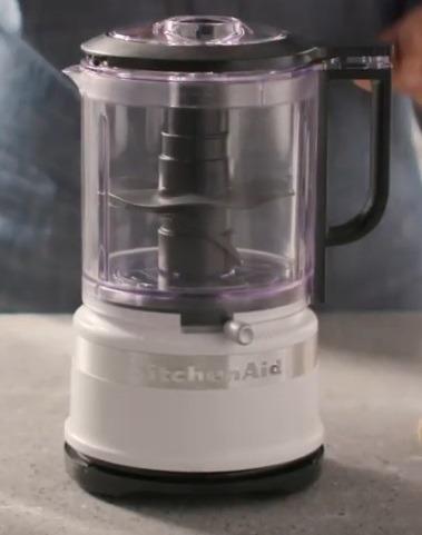 KitchenAid 5 Cup Food Chopper KFC0516CU, Contour Silver, Precisely Chops or Purees, Whisk Accessory for Fast Whipping, Two Speeds Plus Pulse customer photo 2