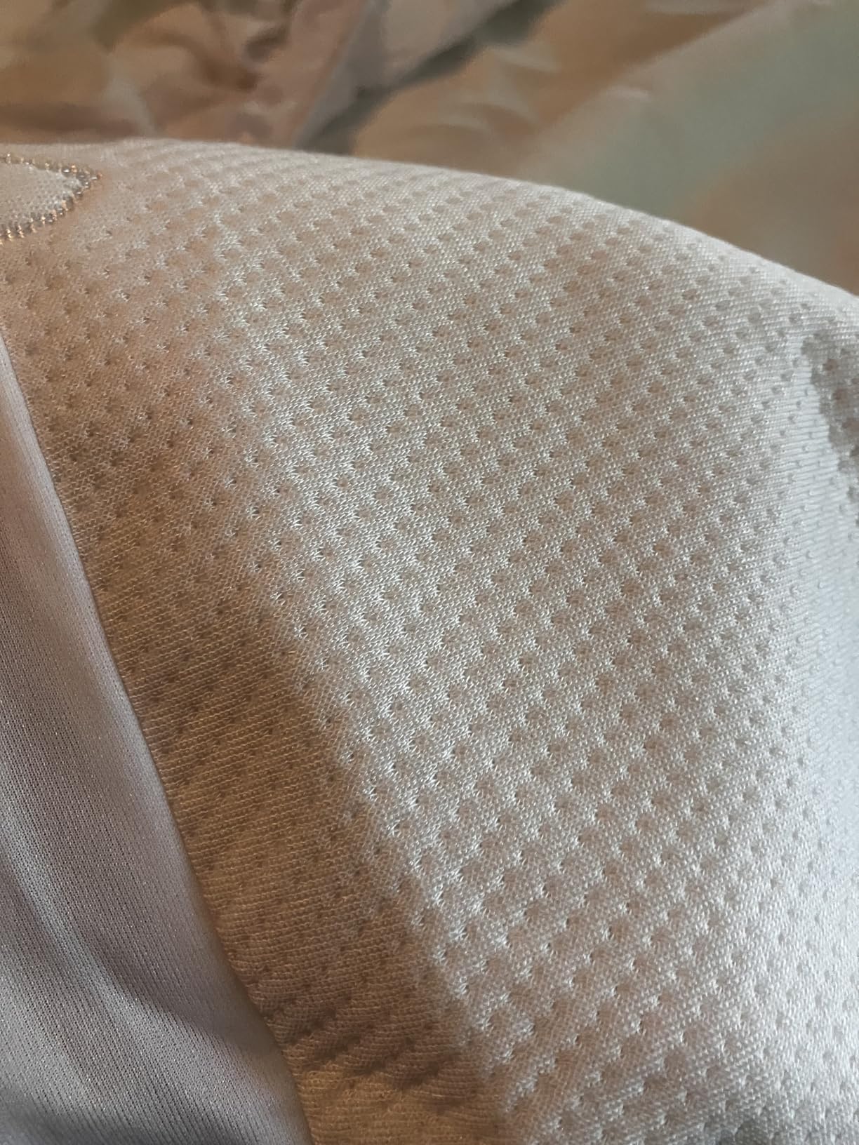 PlushDeluxe Premium Bamboo Mattress Protector - Queen Size, Waterproof, & Ultra Soft Breathable Noiseless Washable Bed Mattress Cover for Comfort & Protection - White customer photo 2