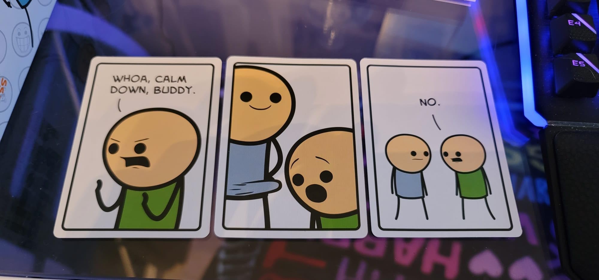 Joking Hazard by Cyanide & Happiness - 360+ Funny & Inappropriate Comic Cards, Hilarious Party Games | Includes Add-Your-Own-Words Cards customer photo 2