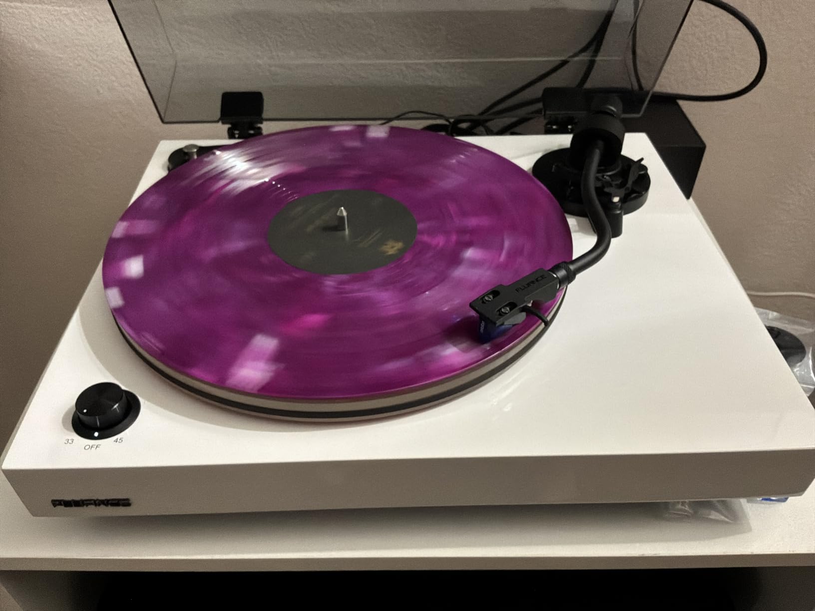 Fluance RT85 Reference Turntable with Ortofon Cartridge, Acrylic Platter, Speed Control, and Vibration Isolation - High Fidelity Vinyl Record Player customer photo 1